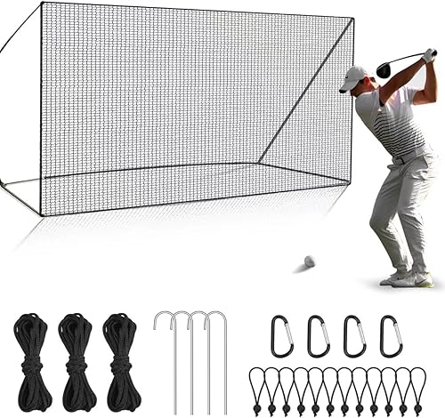 Red de golf para conducción en el patio trasero al aire libre e interior, red deportiva de 10 x 10 pies15 pies20 pies20 pies25 pies15 pies x 15