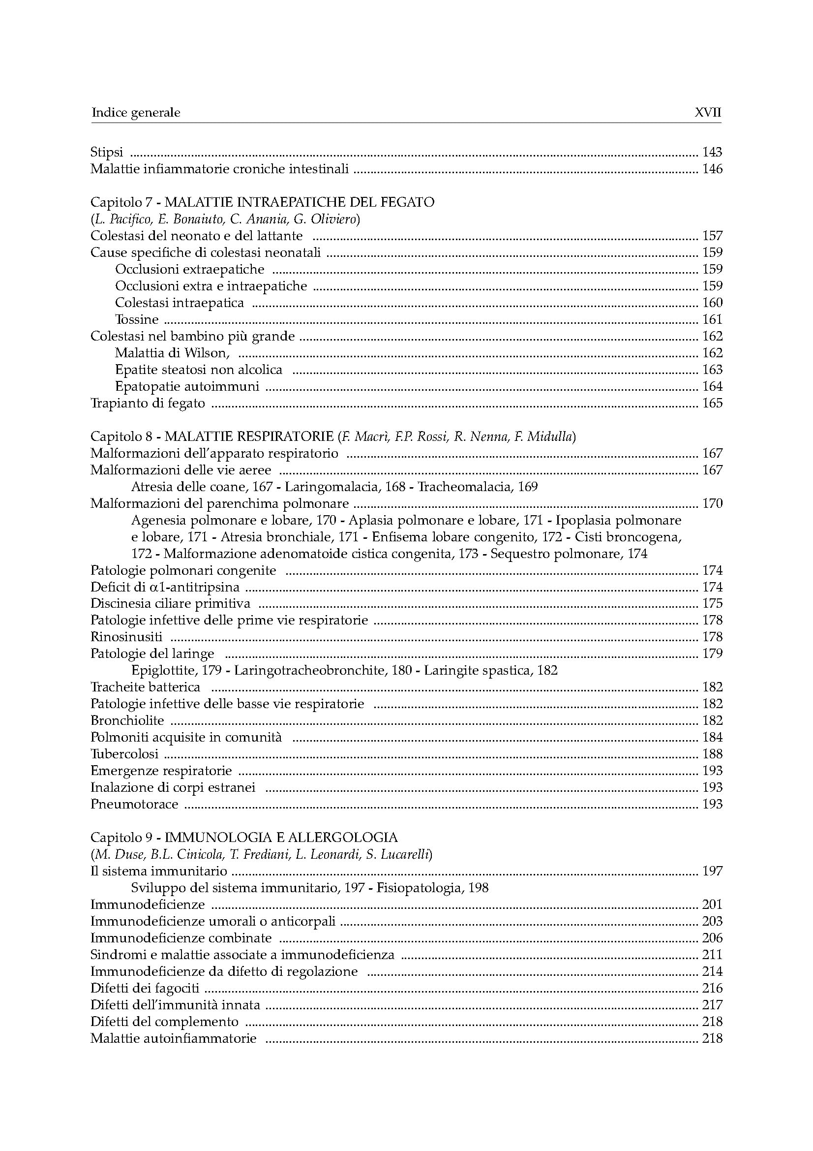Manuale di Pediatria Generale e Specialistica