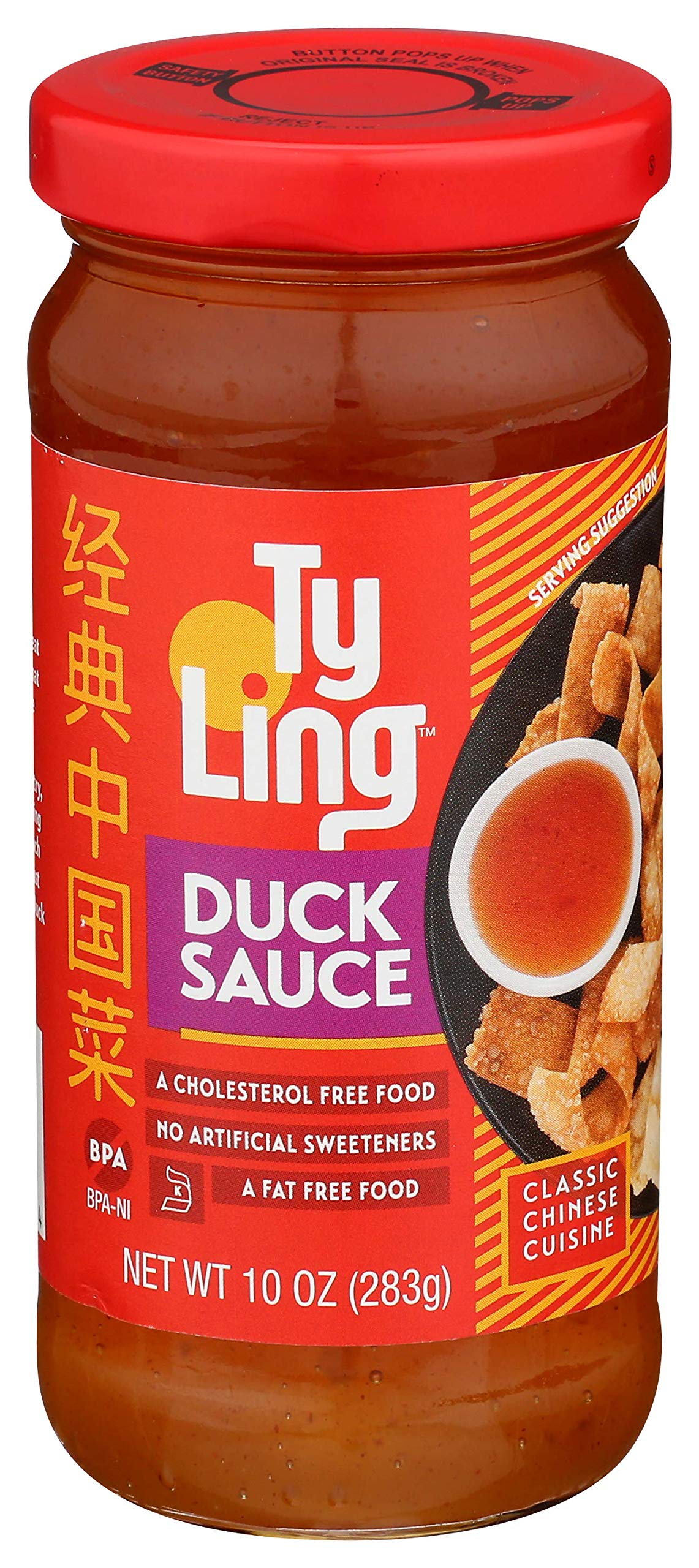 Ty Ling Duck Sauce, 10-Ounce Glass (Pack of 6)