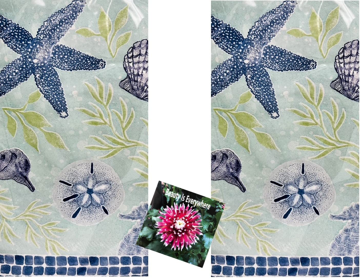 Buy Sea life Mosaic Disposable Napkins Paper Guest Hand Towels Napkin