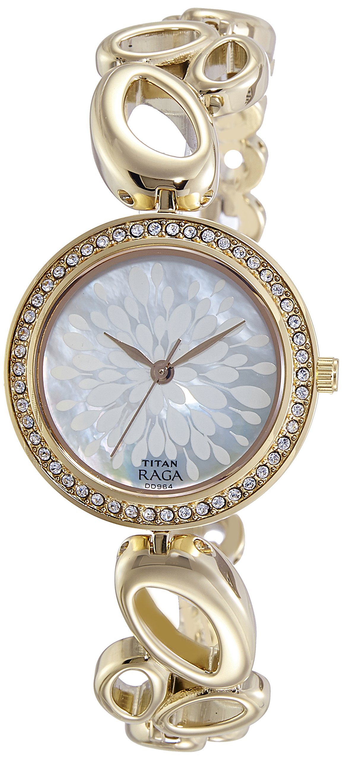 Titan Metal Analog Mother of Pearl Dial Womens Watch -Nm2539Ym01 / Nl2539Ym01, Band Color-Gold (B072VFPDCT) Amazon Price History, Amazon Price Tracker