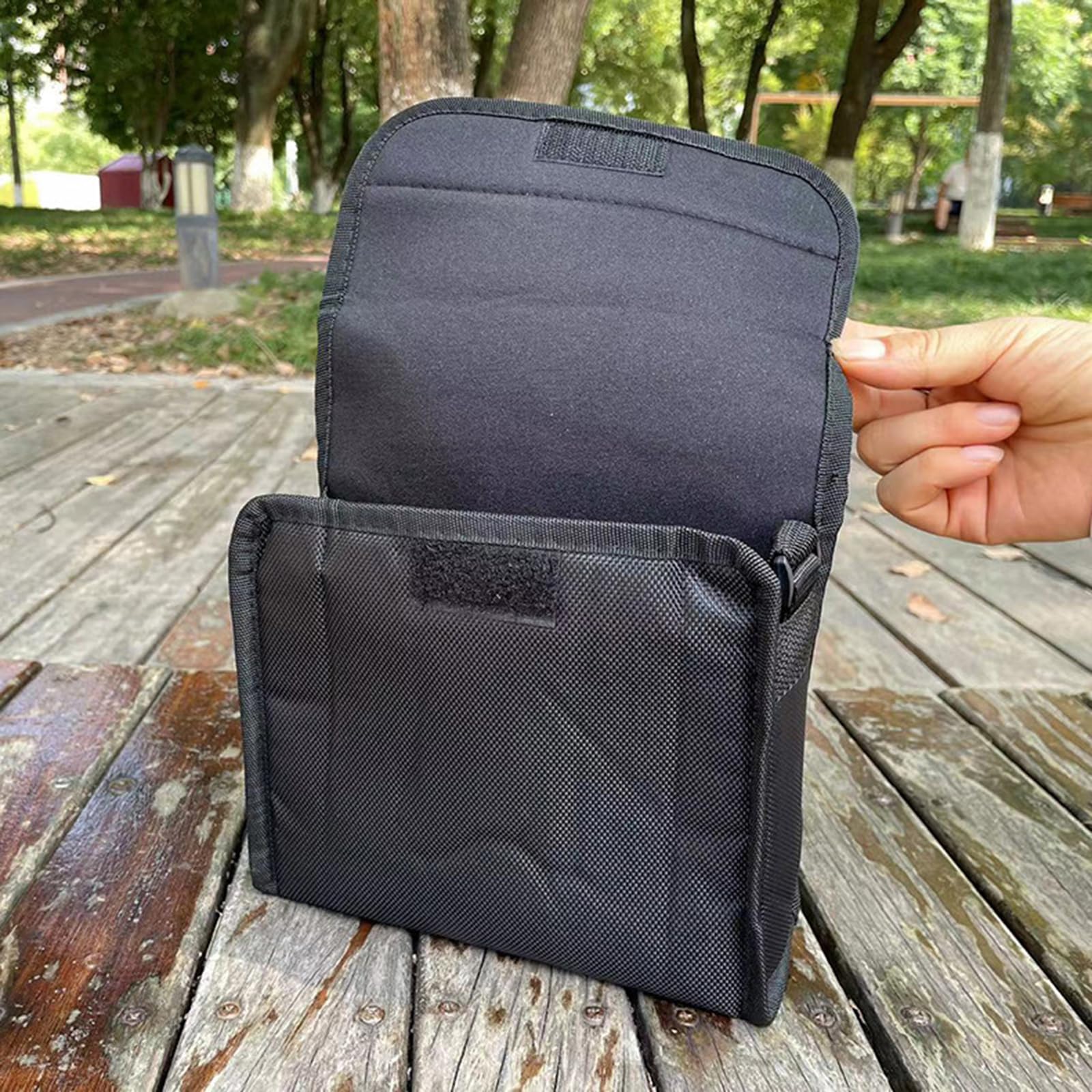 PURPLELILY Sac à dos ergonomique pour jumelles - Étui épais - Accessoire de photographie - Sac jumelles de randonnée