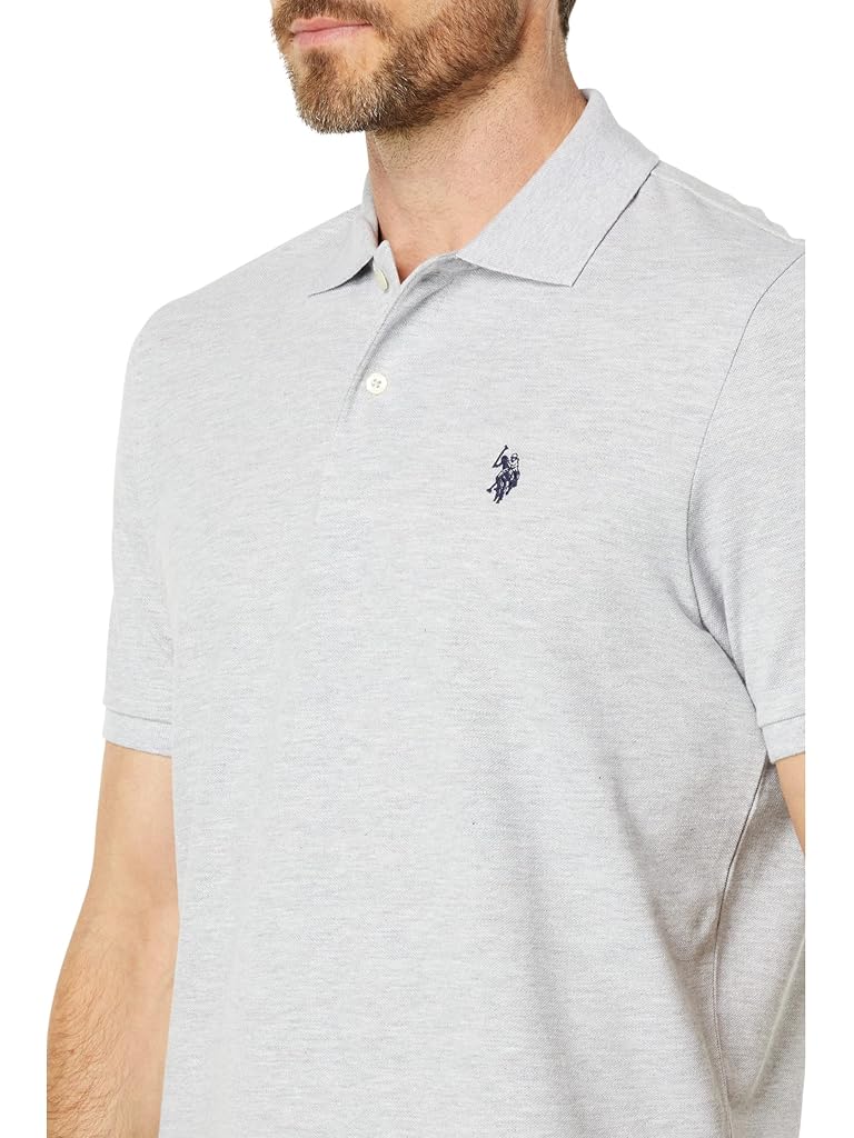 U.S. POLO ASSN. Solid Cotton Pique Polo with Small Pony