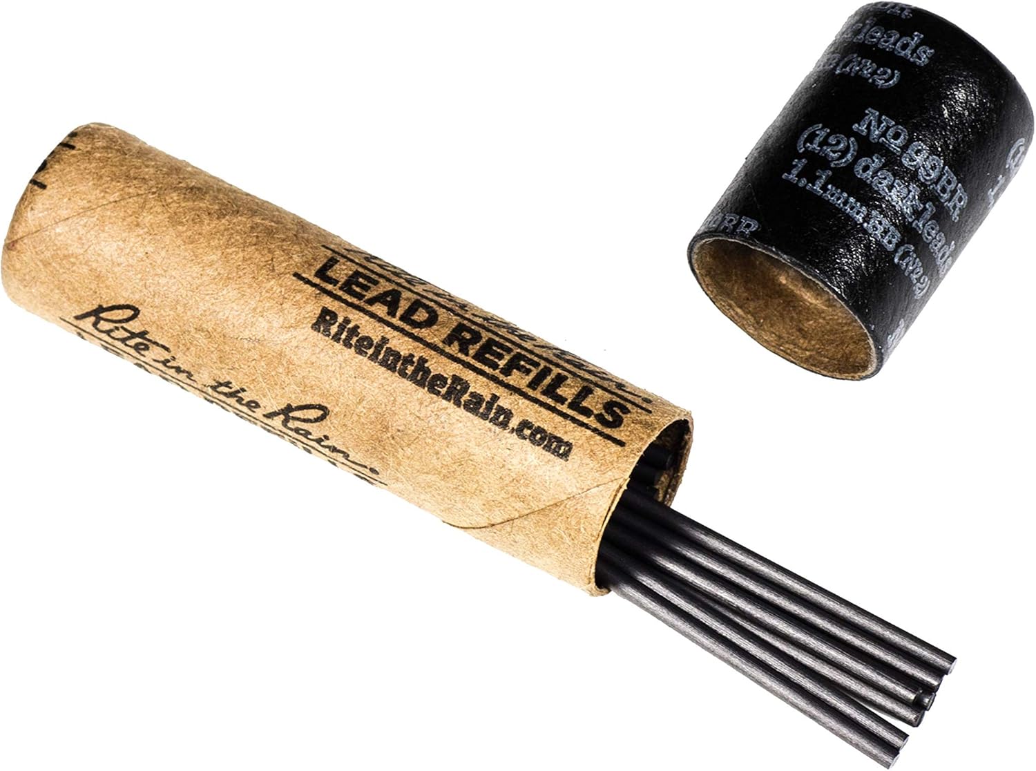 Rite In the Rain Mechanical Pencil Lead Black Refills 1.1 mm Length 35 mm 12 leads per pack fits Rite In the Rain Mechanical Pencil Lead Black Refills 1.1 mm Length 35 mm 12 leads per pack fits
