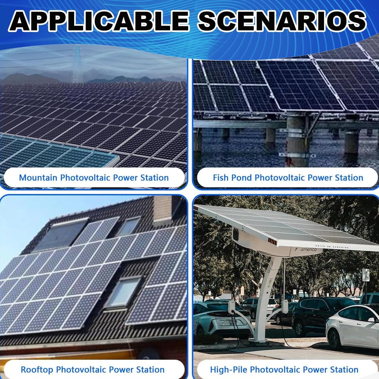 Cepillo Eléctrico para Limpieza Fotovoltaica, Robot Solar con Rotación 360° para Esquinas, Tecnología Dual Seco/Húmedo, Rendimiento Estable En Temperaturas Extremas