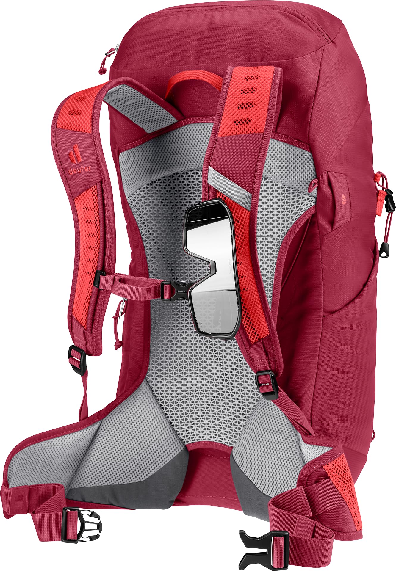 deuter AC Lite 30 plecak trekkingowy, Cherry-masala, 30 L, Minimalistyczny