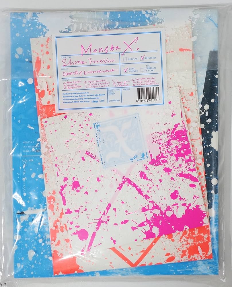 Amazon.co.jp: モンスタエックス - SHINE FOREVER [Shine
