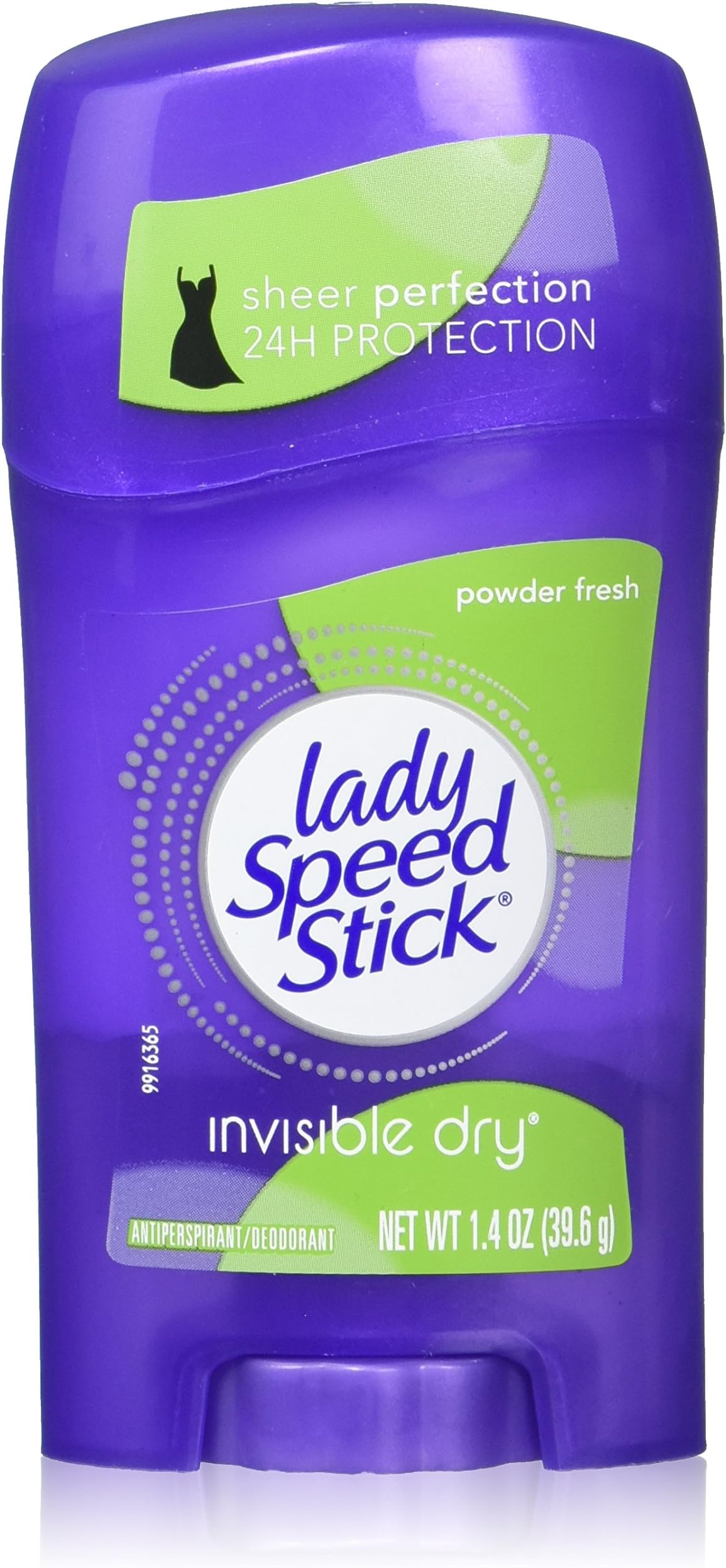 Deodorant 1.4oz Powder Fresh Invisible Dry (6 Pack)