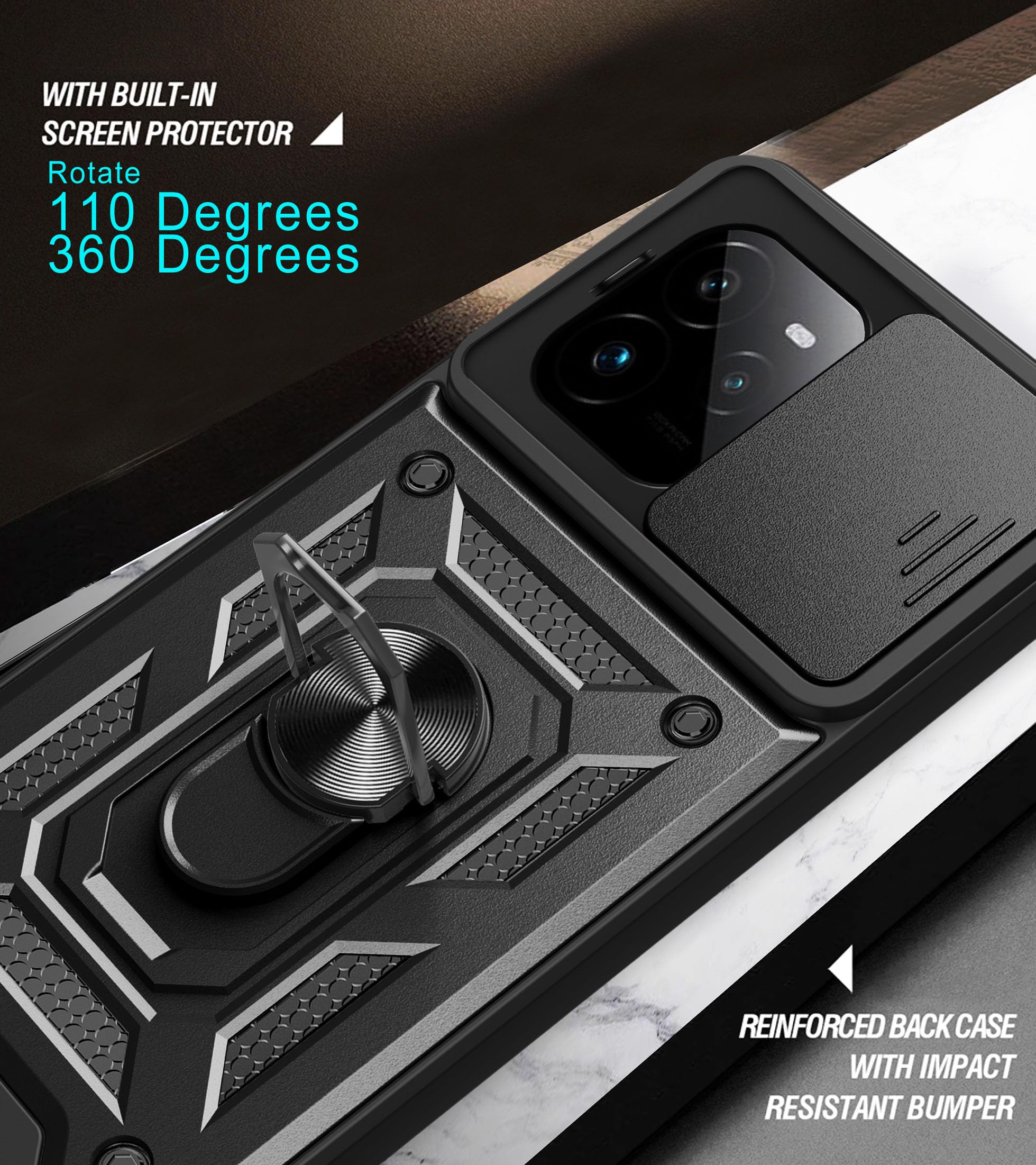 Amazon.com: Kukoufey Compatible with Realme GT7 Pro 5G Case Cover