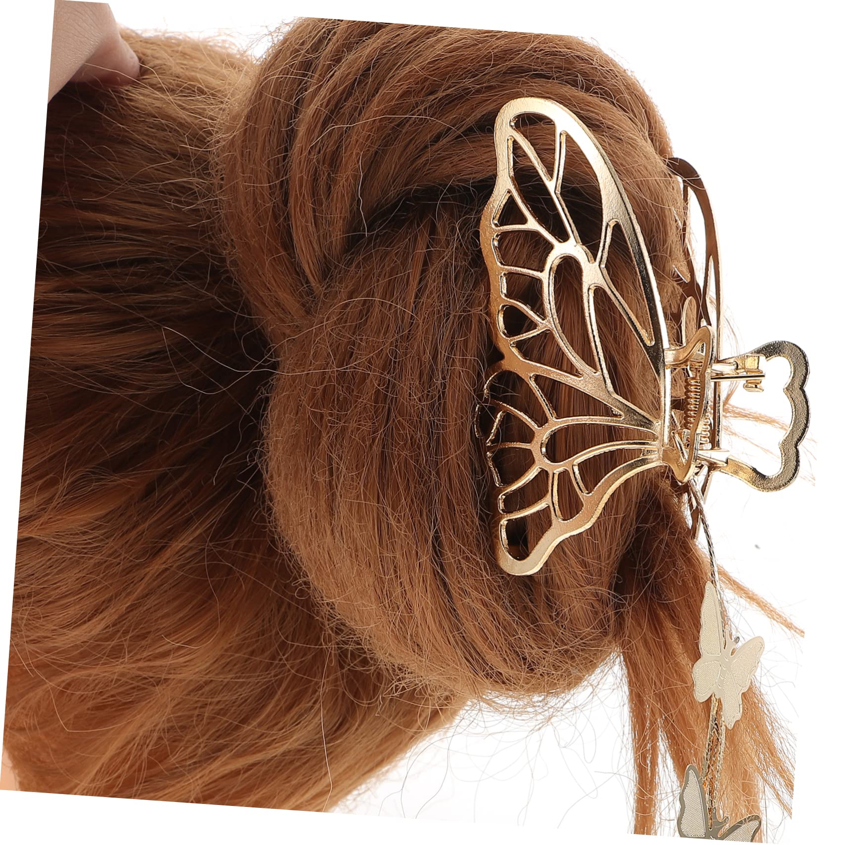 Healeved 12stücke Teiliges Schmetterlings Haarklammern Für Frauen Rutschfeste Haarspangen Für Frisuren Bad Makeup Und Eleganten Look Aus Robustem Legierungsmaterial