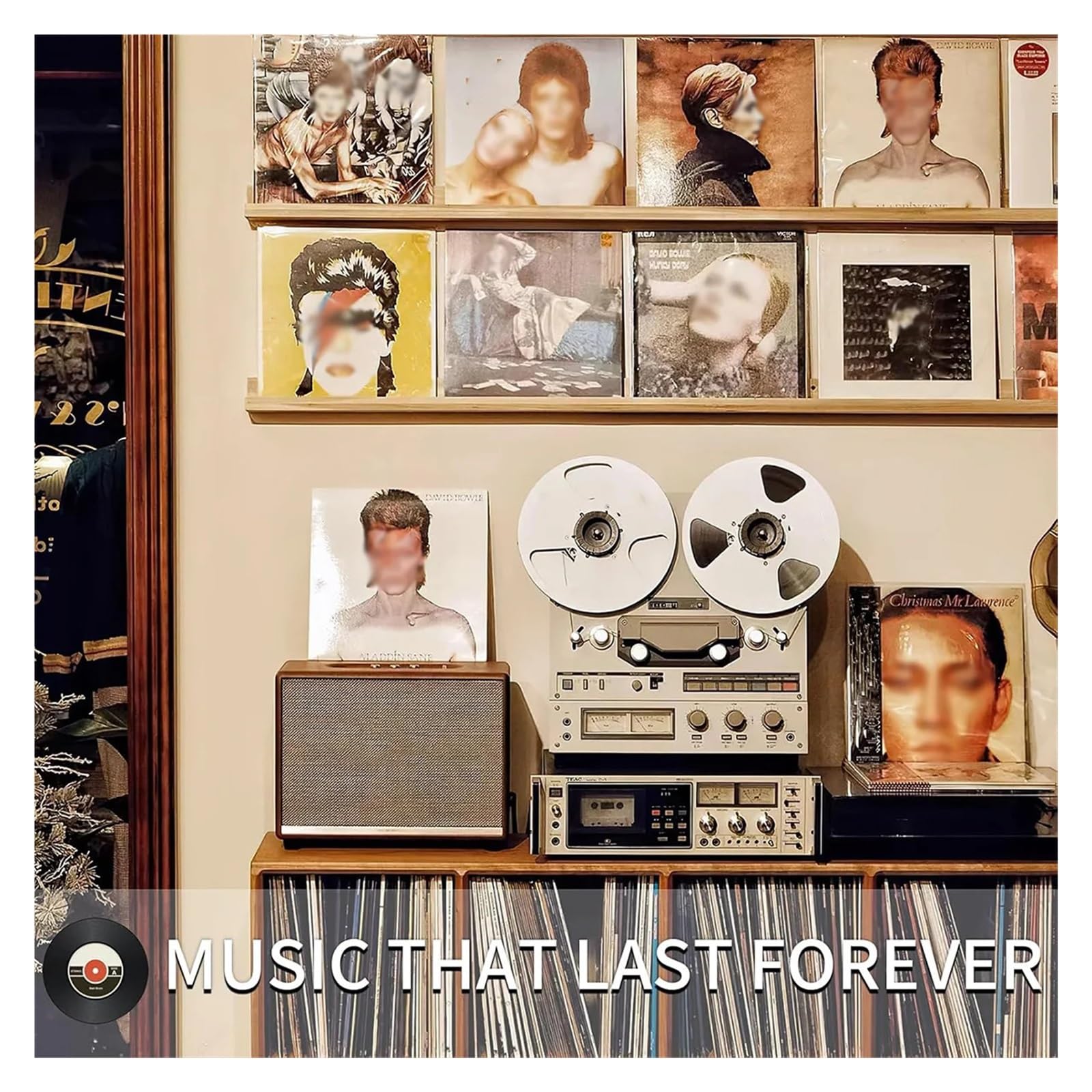 Copertine Interne per Dischi in Vinile Custodia Protettiva for Dischi in Vinile da 12 Pollici 20/50 Pezzi, Borsa Trasparente for LP Giradischi, for Aperta, 32,3 cm*32 cm(Transparent 50PCS)