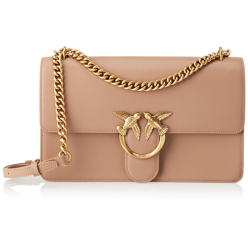 Immagine del prodotto Pinko, LOVE ONE CLASSIC DC VITELLO SE Donna, D01Q_BISCOTTO ZENZERO-ANTIQUE GOLD, size