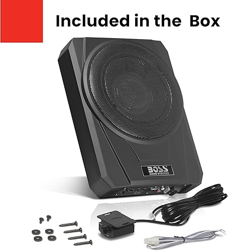 Miniatura 6 de BOSS Audio Systems BASS10 - Subwoofer para automóvil bajo el asiento de 10 pulgadas, 1000 vatios máximo, bobina de voz individual de 4 ohmios,
