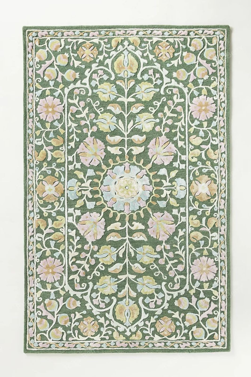 ELYSSIA DECOR HOME Hand Tufted Lava Design Area Rug, Luxury Floor Accent for Living Room, Bedroom, Dining Room, Elegant Hand Tufted Entryway Carpet,