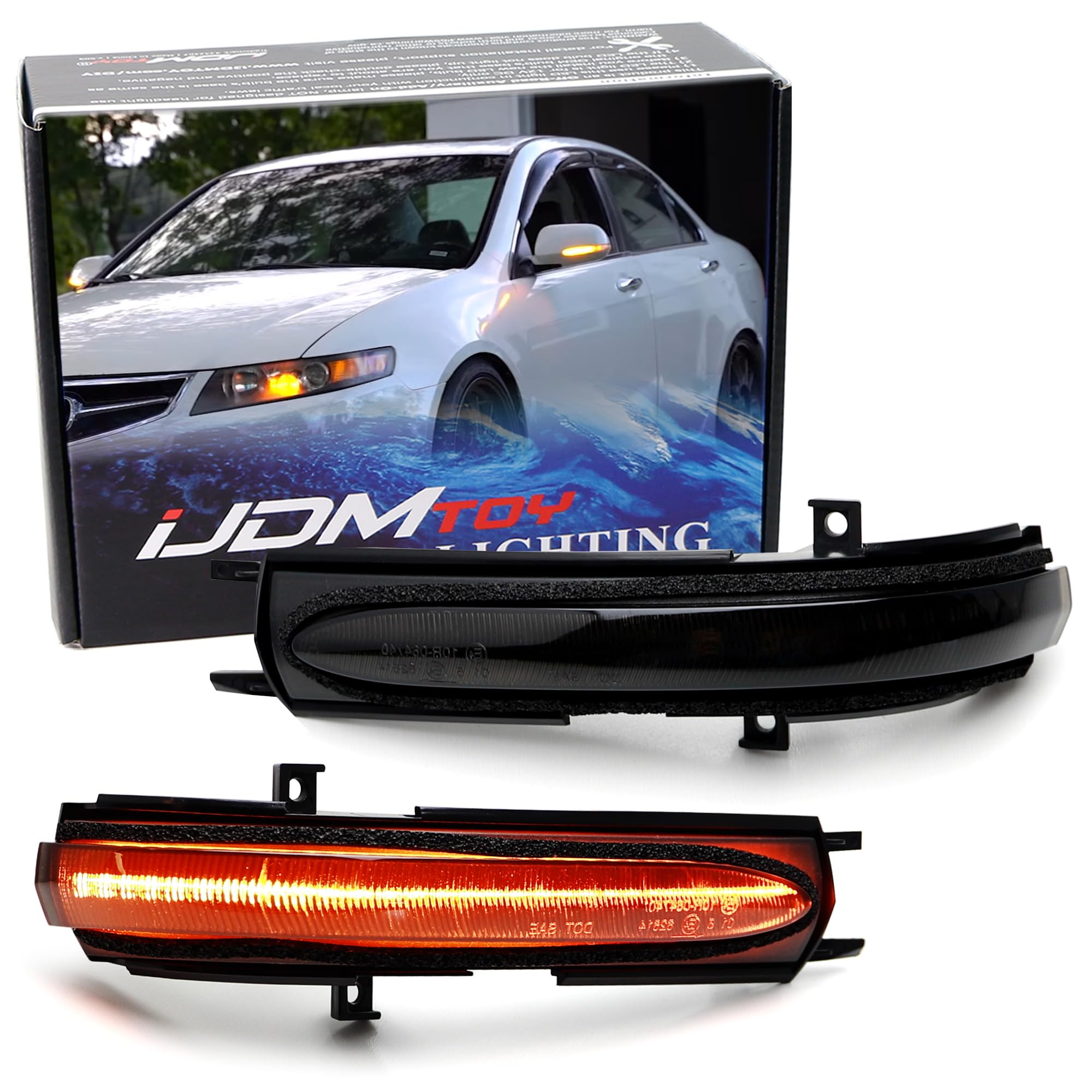 D&D トランプ スモーク＆ミラーセット Amazon.com: iJDMTOY Black-Out Smoked Lens Full LED Strip