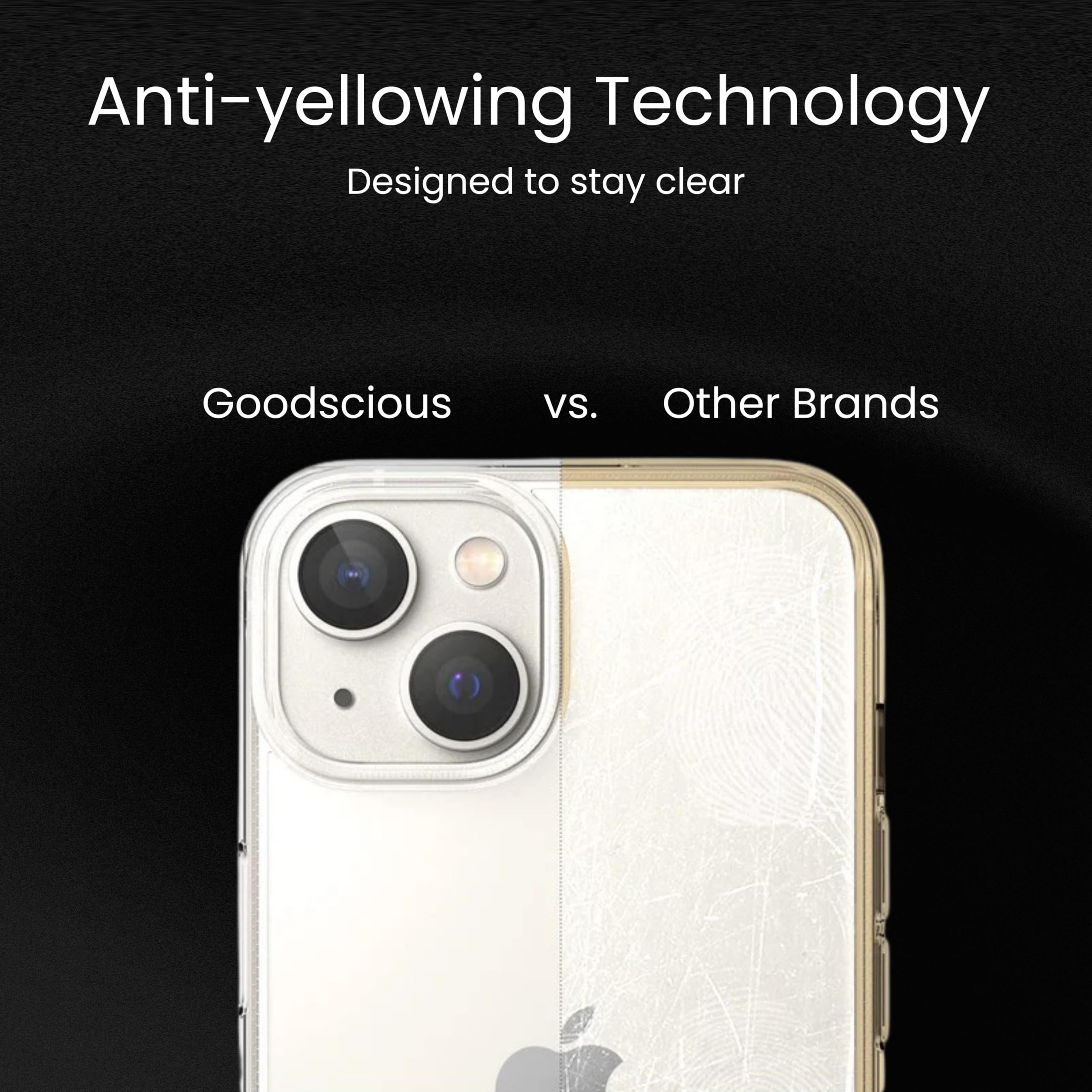 Custodia Trasparente Per IPhone 13 Mini - Silicone Antigiallo NALIA, Ricarica Wireless