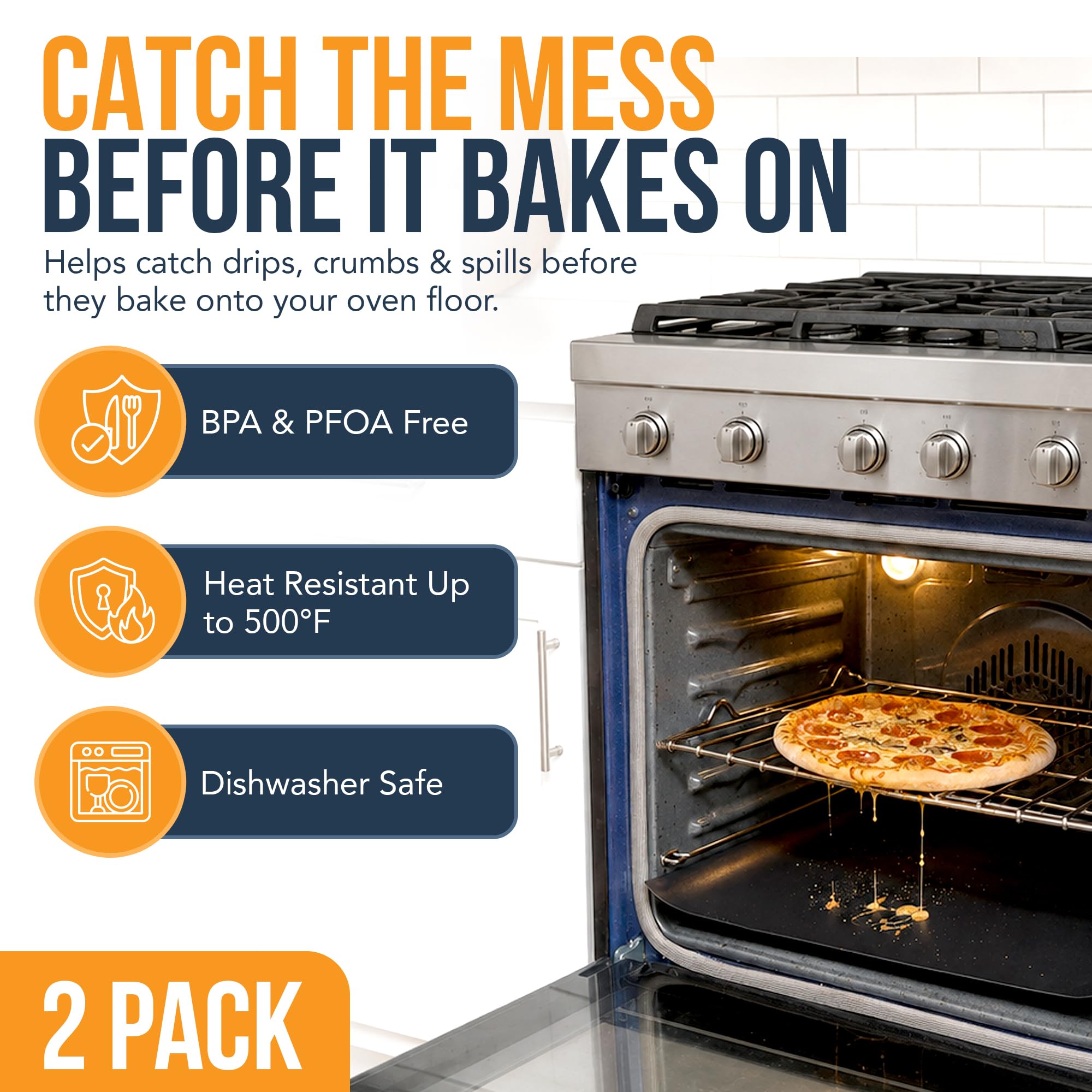 Oven Liners - Protect Your Oven Bottom -2