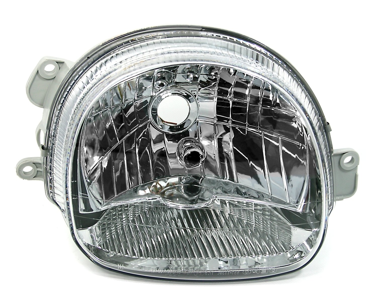 Scheinwerfer Set in Klarglas für Renault Twingo 1 (4/2000-9/2007, Halogen) | Aftermarket-Ersatzteil, links, rechts, H4, Facelift, Upgrade, vorbereitet für elektrische LWR,