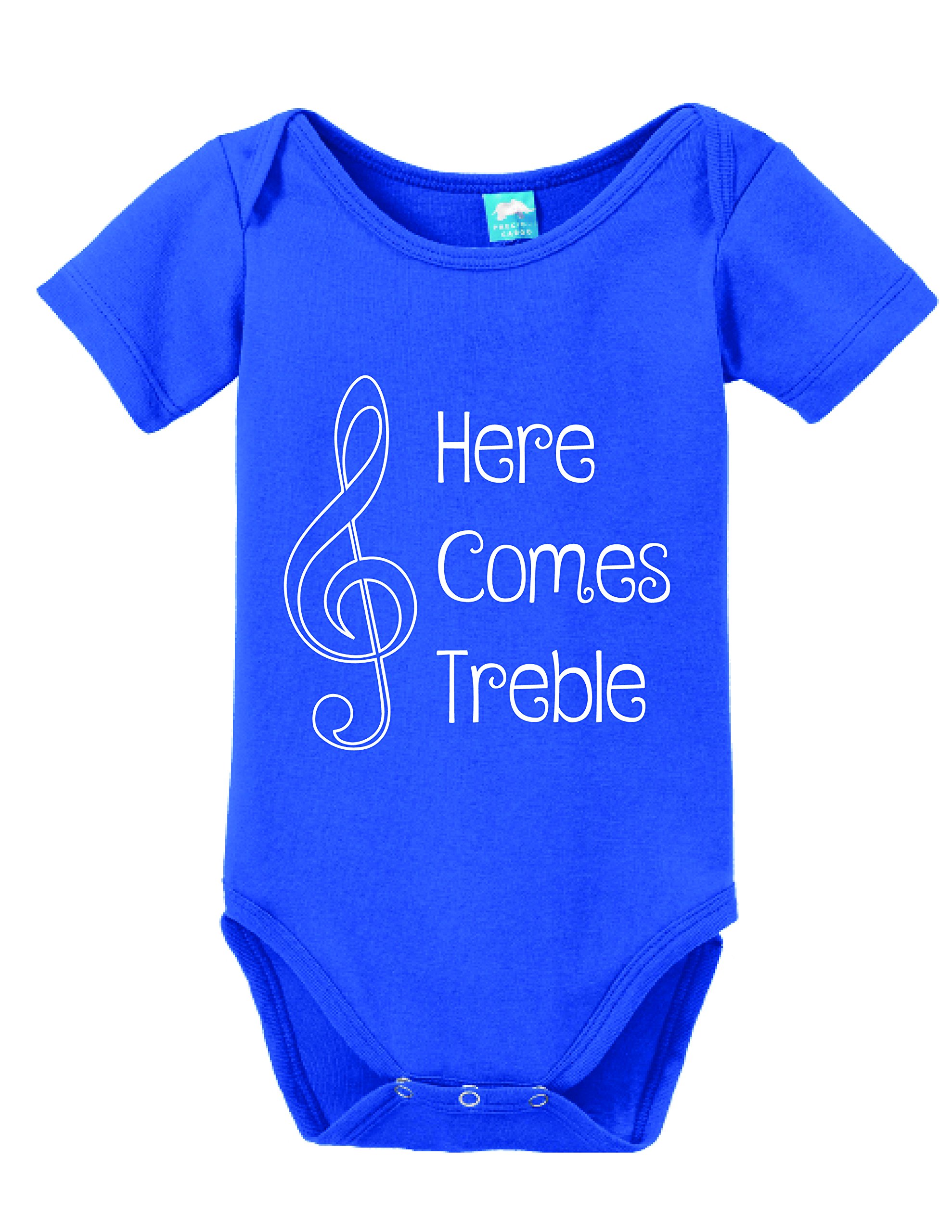 Sod UniformsHere Comes Treble Printed Baby Romper