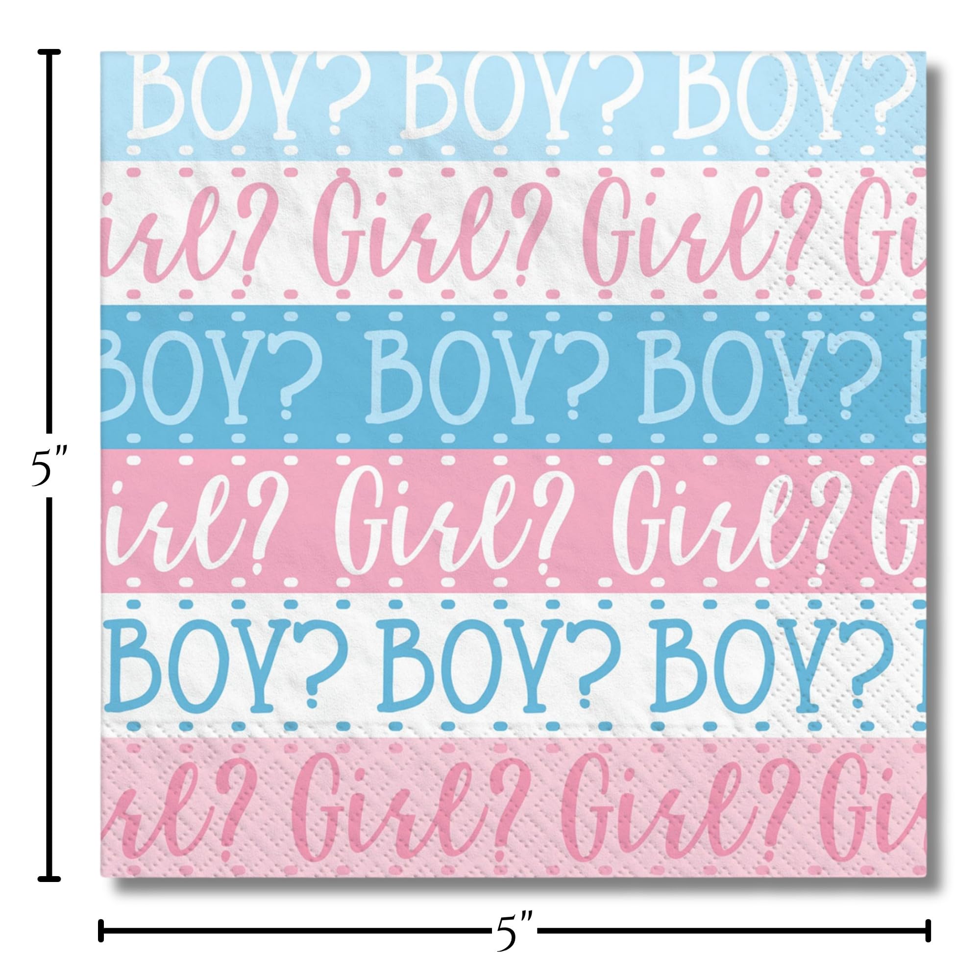 Baby Shower Género Reveal Party Platos de papel de acuarela rosa y azul y servilletas de almuerzo (sirve 16)