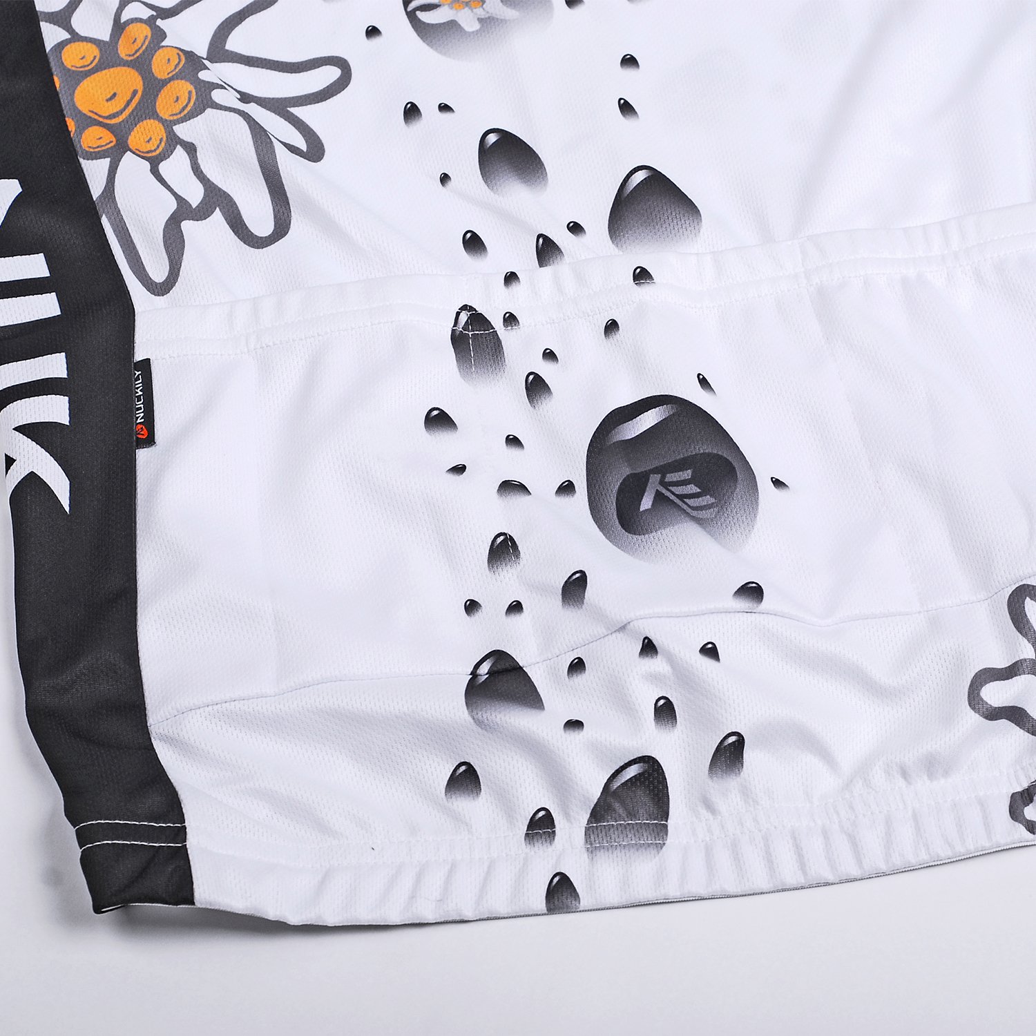 NUCKILY Ciclismo Jersey Manica Corta Donne Camicie Da Bici Donna Abbigliamento Della Bicicletta Bike Top Confortevole Quick Dry con 3 Tasche