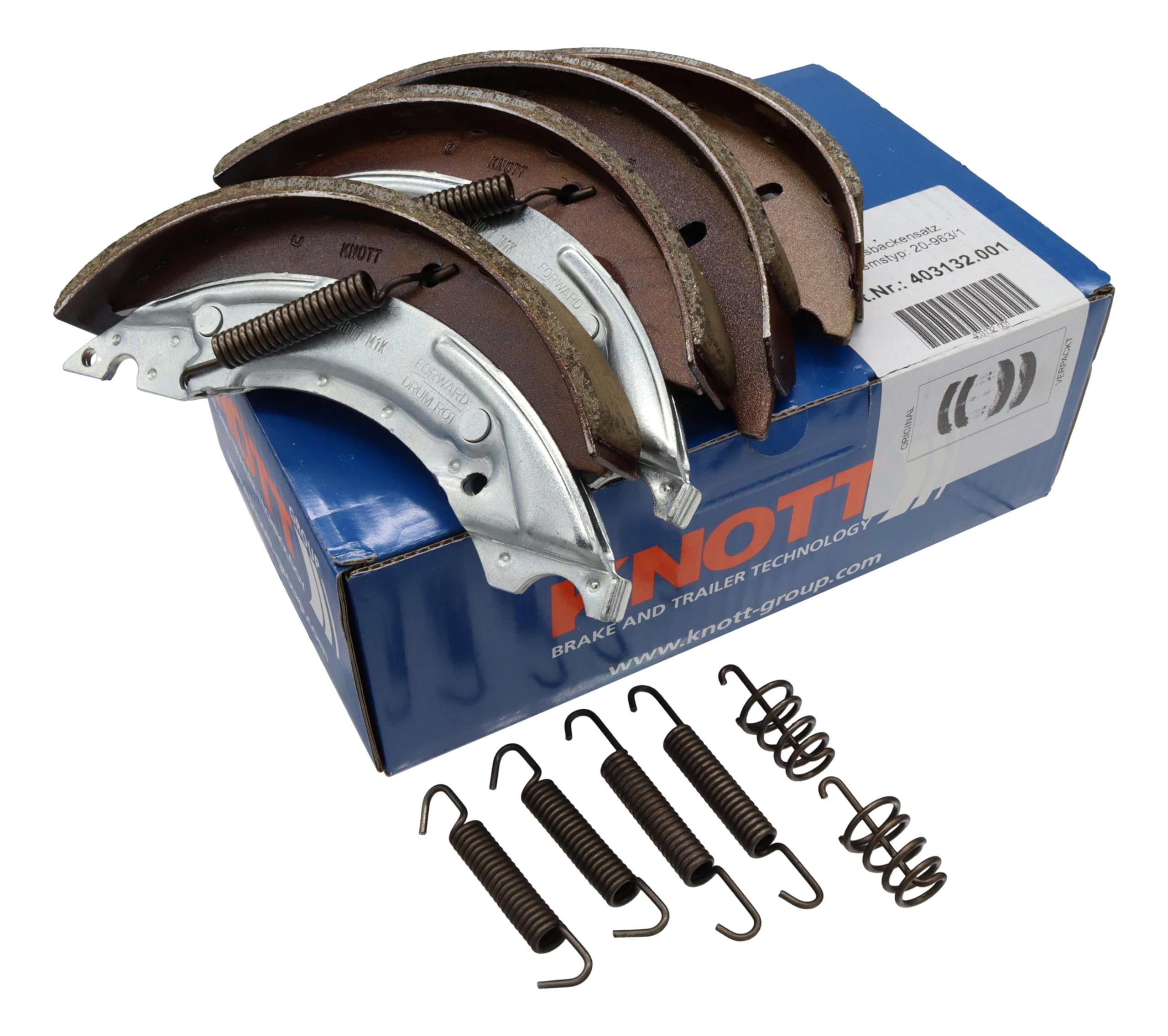 Oryginalne części hamulcowe Knott Zestaw 200x30 Hamulec 20-963 na jedną oś pasuje do Westfalia 403132.001 403132001