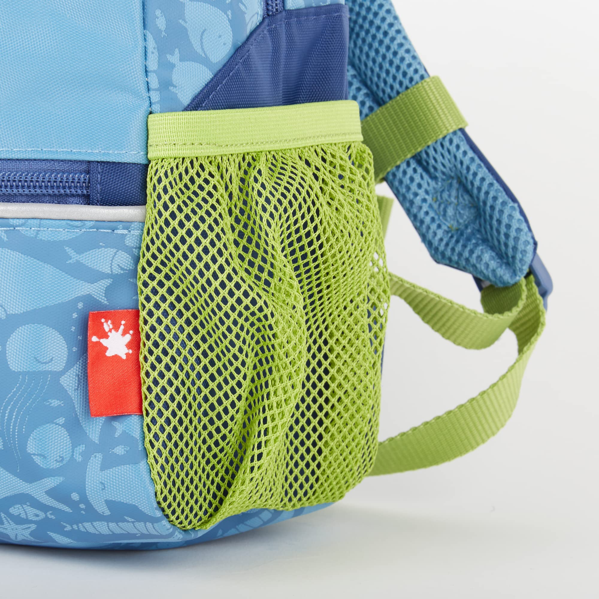 Sigikid Rucksack klein, Sammy Samoa Zainetto per bambini, 25 cm, 6.05 liters, Blu (Blau)