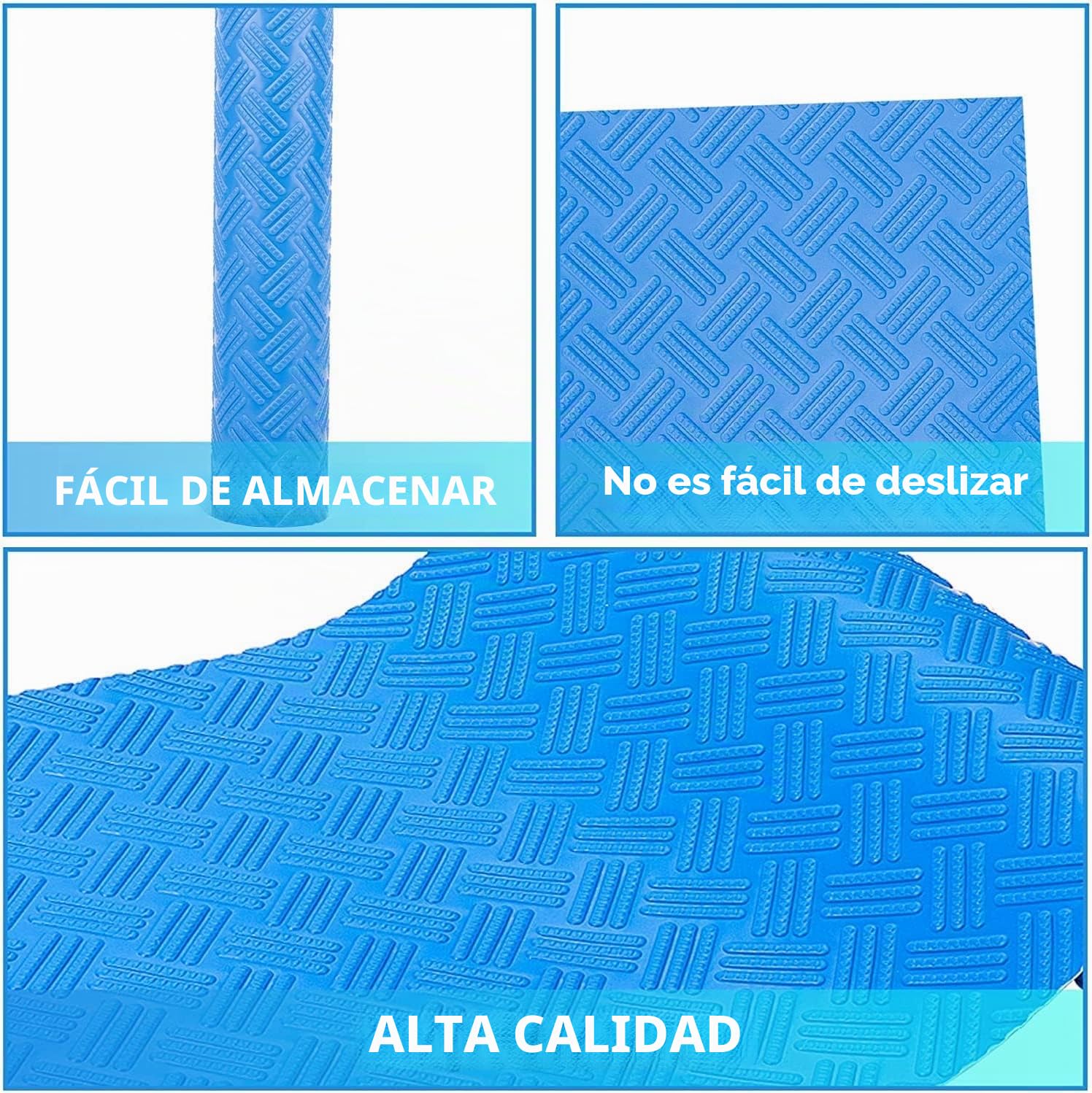 2 Rollos Alfombrilla Antideslizante Piscina, Alfombrilla Escalera Piscina,Antideslizante,para Piscina y Escaleras 90x23CM