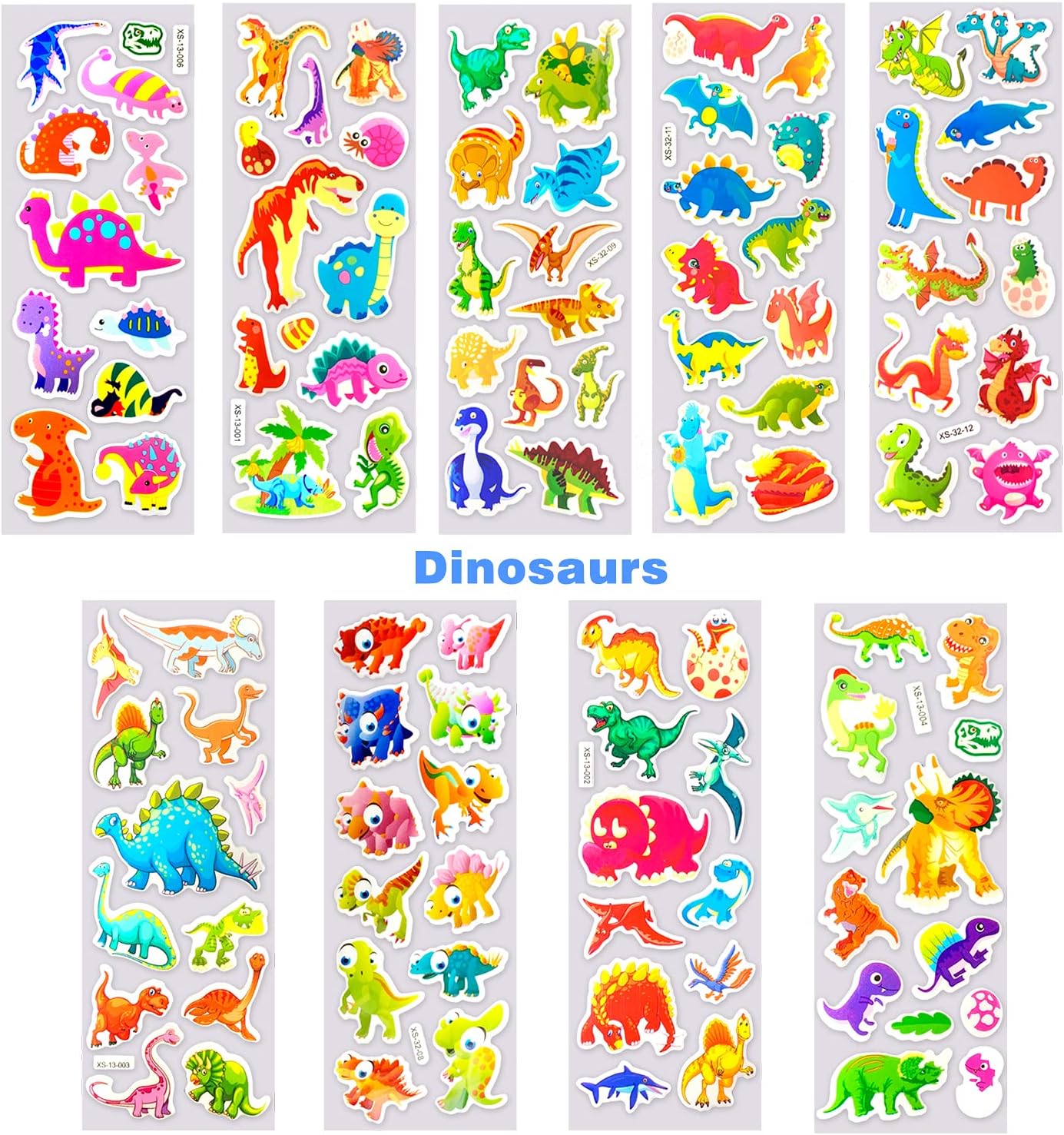 OWill 40 Shees of 1000 Children's Reward Stickers 3D Stickers Sheets Puffy Stickers for Toddlers Rewarding Gifts Scrapbooking Party Bag Fillers Including Animals - Image 4