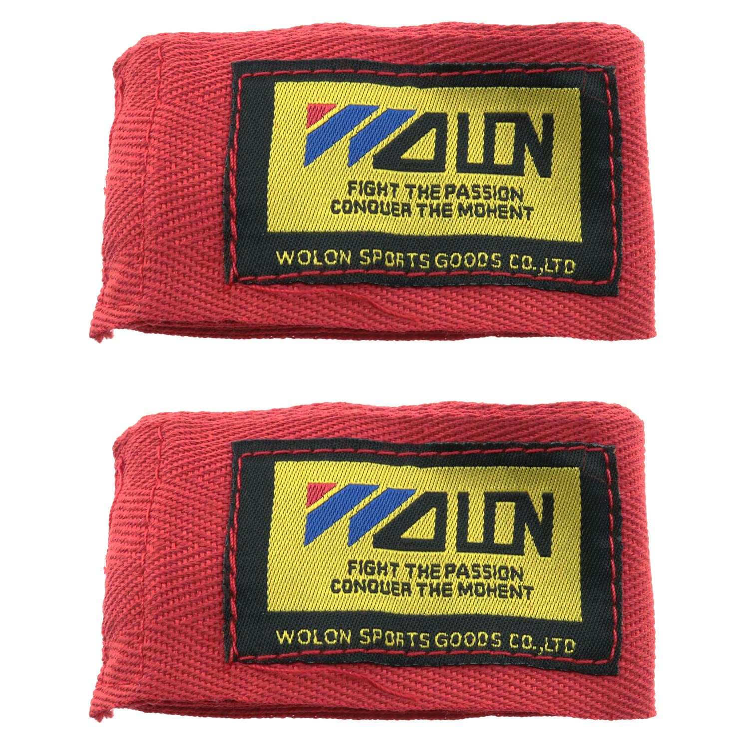 ZZHXSM Boxing Straps 2pcs 59" Red Cotton Boxing Hand Wrap Handwraps Bandages Straps for Primary Boxing Training and Competitions