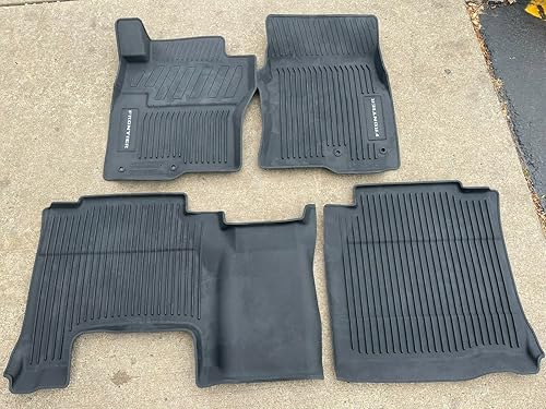 Nuevo OEM 2022-2024 NISSAN Frontier King CAB, alfombrillas de goma para todas las estaciones, pared alta