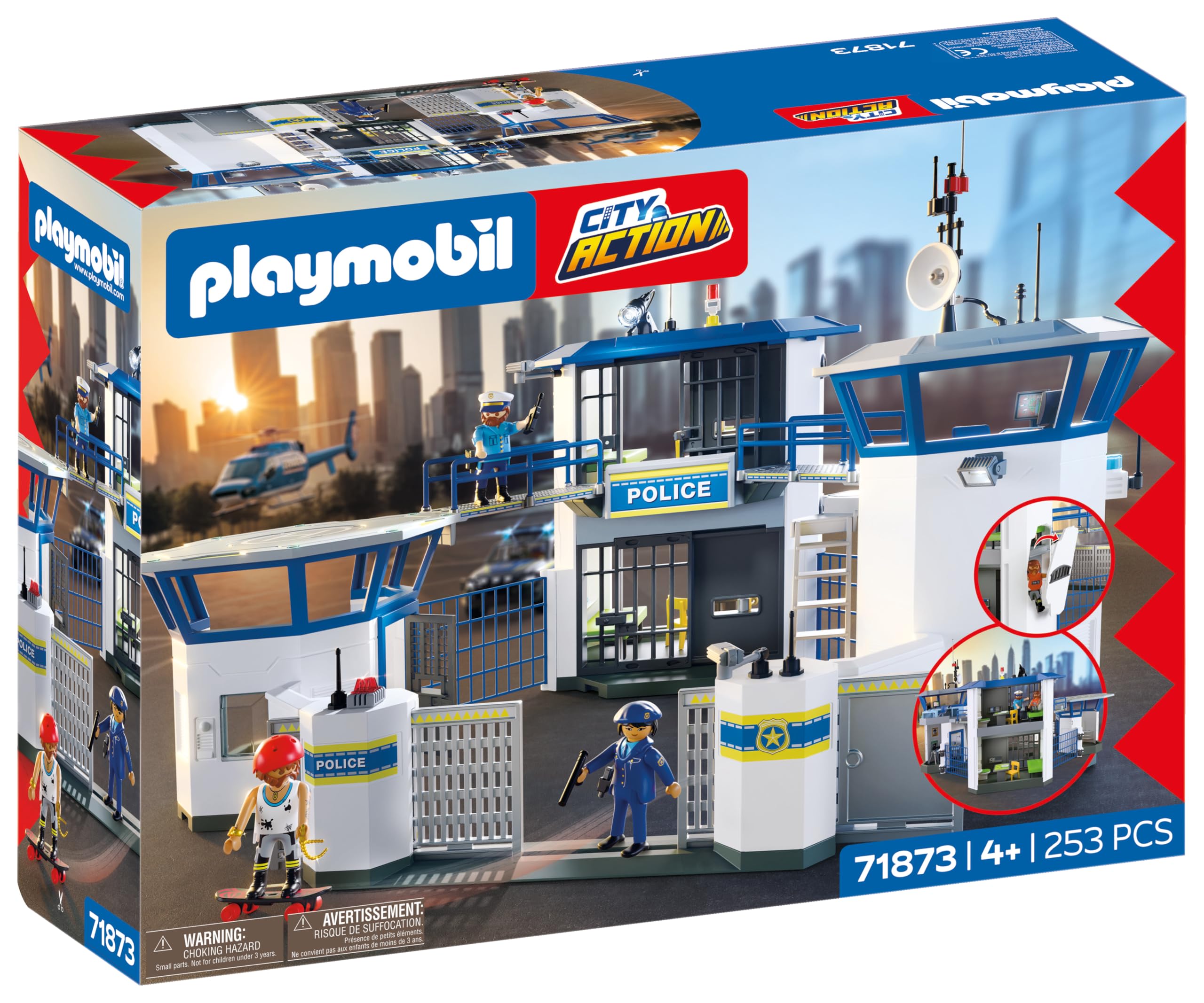 Amazon.com: Playmobil Police Command Center : Toys & Games