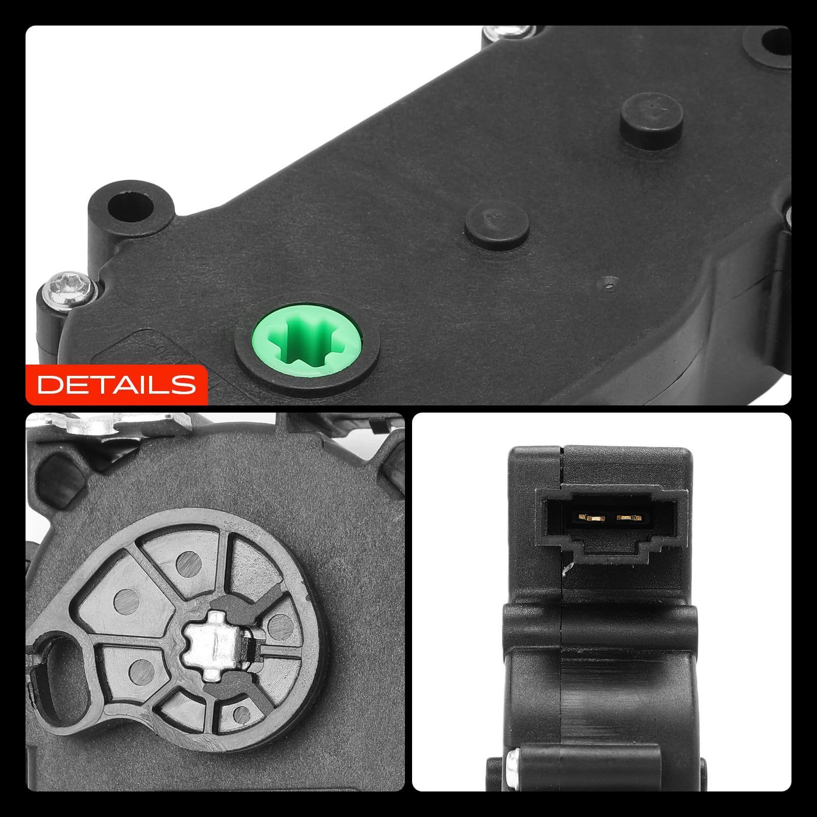 Frankberg Türschloss Stellmotor Hinten 2-Polig Kompatibel mit C-Klasse S204 Kombi 2007-2014 E-Klasse W213 C238 S212 2016-Heute M-Klasse W116 SUV 2011-2015 Replace #2047500060