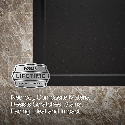 Miniatura 9 de Cairn - Fregadero de cocina de 33 pulgadas x 18-516 pulgadas x 5-1116 pulgadas