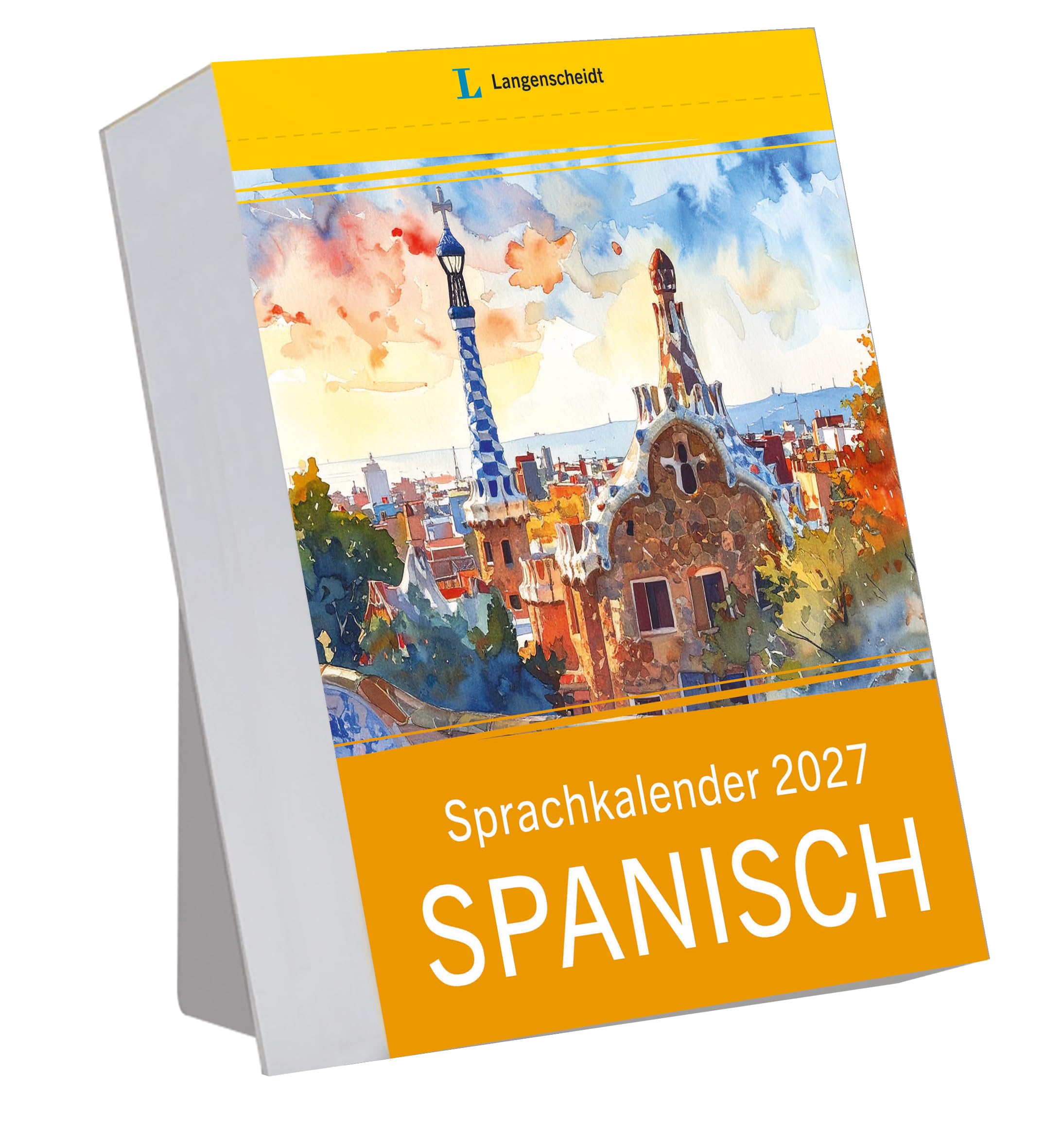 Langenscheidt Sprachkalender Spanisch 2027: Tagesabreißkalender