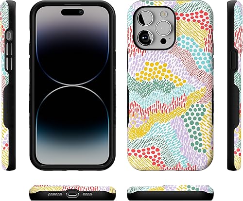 Vista 480 de Casely - Funda para iPhone 14 Pro Max, Viva La Vida, Frida Kahlo Floral Collage, compatible con MagSafe 10 Frida Kahlo Viva La Vida Collage