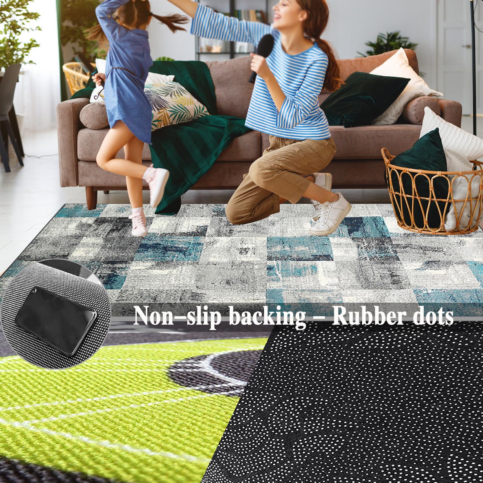 Dywany perkusyjne 230 x 180 cm, dywaniki perkusyjne, mata bębna, antypoślizgowe, dźwiękoszczelne dywany, elektroniczny dywan perkusyjny, profesjonalne dywaniki do ćwiczeń instrumentów domowych i