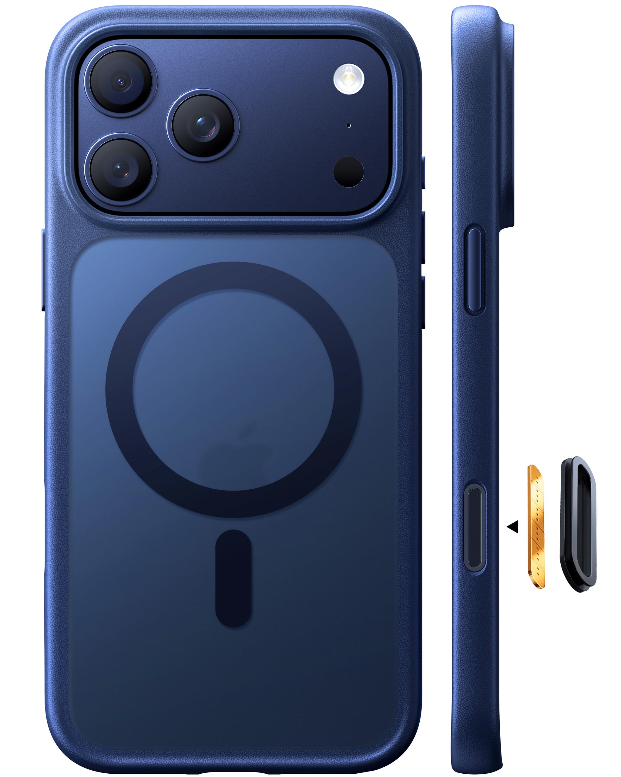 TORRAS Guardian-Mag für iPhone 17 Pro Hülle für MagSafe (Zertifizierte Militärsc