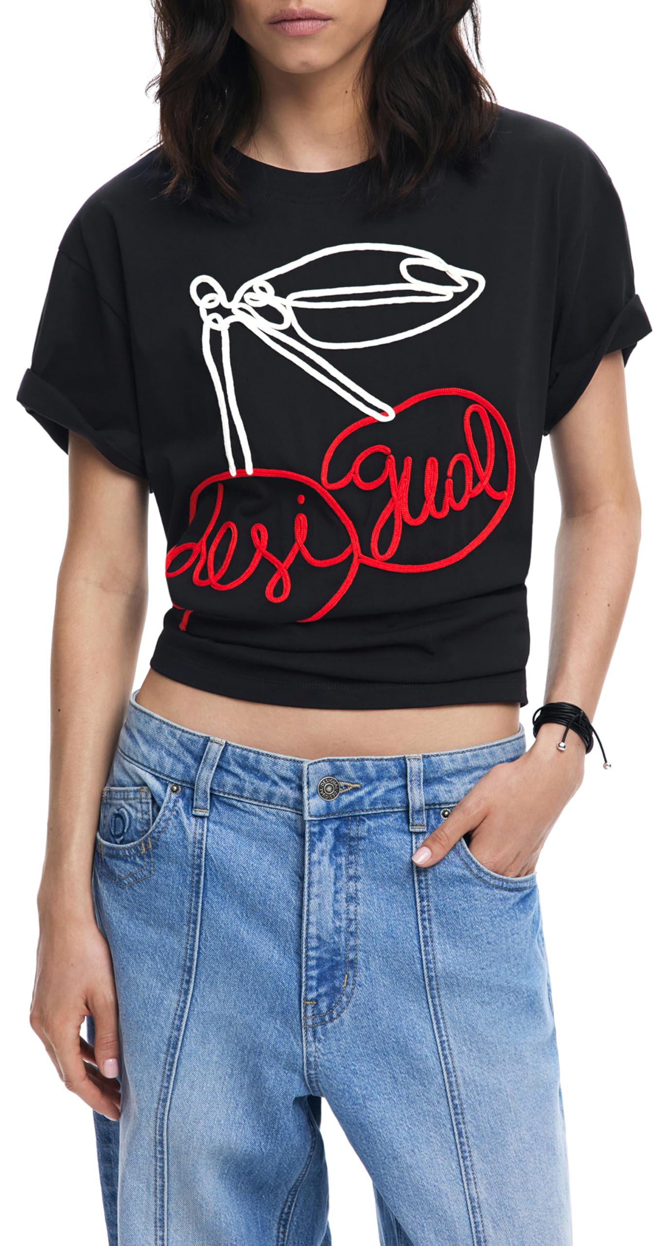Desigual TS_Berlin, 2000 Negro, L