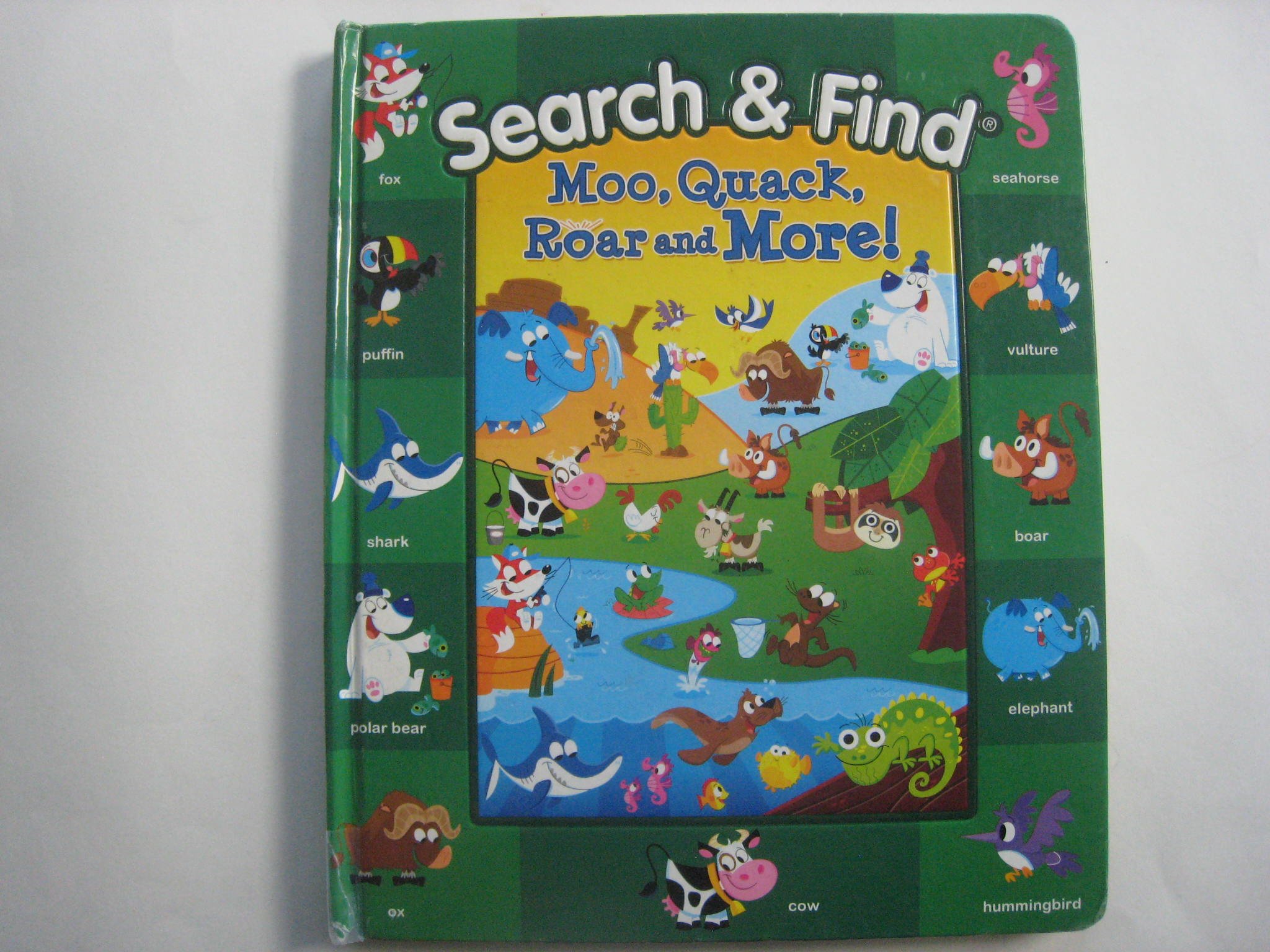 Search & Find: Moo, Quack, Roar and More!