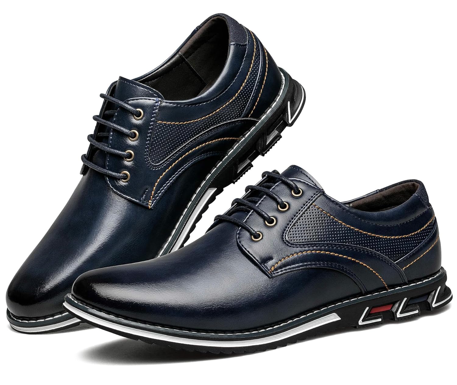 Sapato social masculino confortável macio Oxford de couro flexível superior moderno tênis casual para negócios em promoção! Veja a oferta e mais achadinhos de Sapatos 8 Hoje é o melhor dia para comprar Sapato social masculino confortável macio Oxford de couro flexível superior moderno tênis casual para negócios com aquele preço maroto! Promoção! Aproveite a oferta! 8