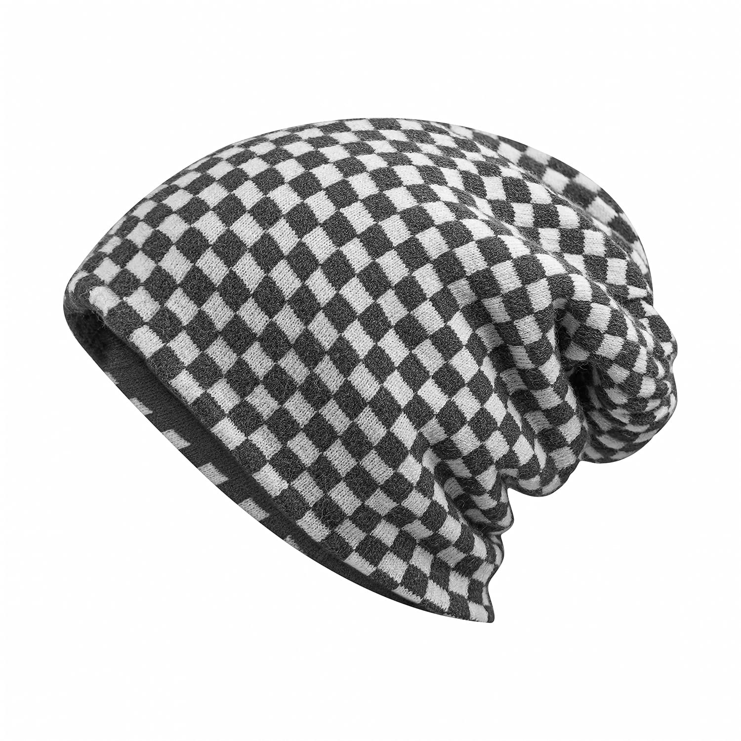 CLAPE Women's Slouchy Beanie Daily Skull Cap Winter Knitted Hat Warm Skull Ski Cap