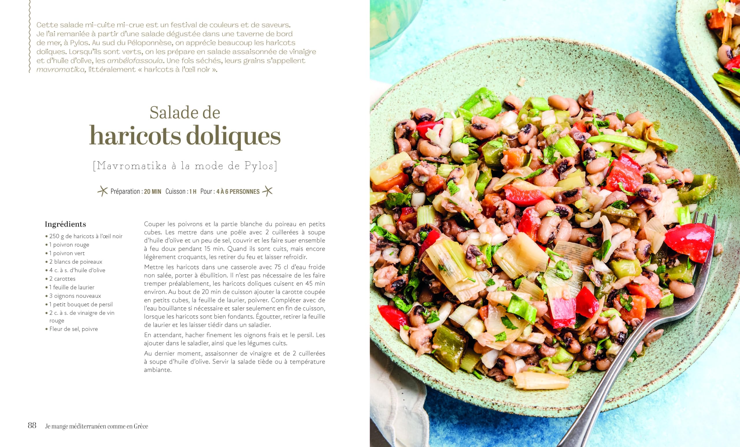 Je mange méditerranéen comme en Grèce: La cuisine santé & saveurs en 120 recettes saines et super simples