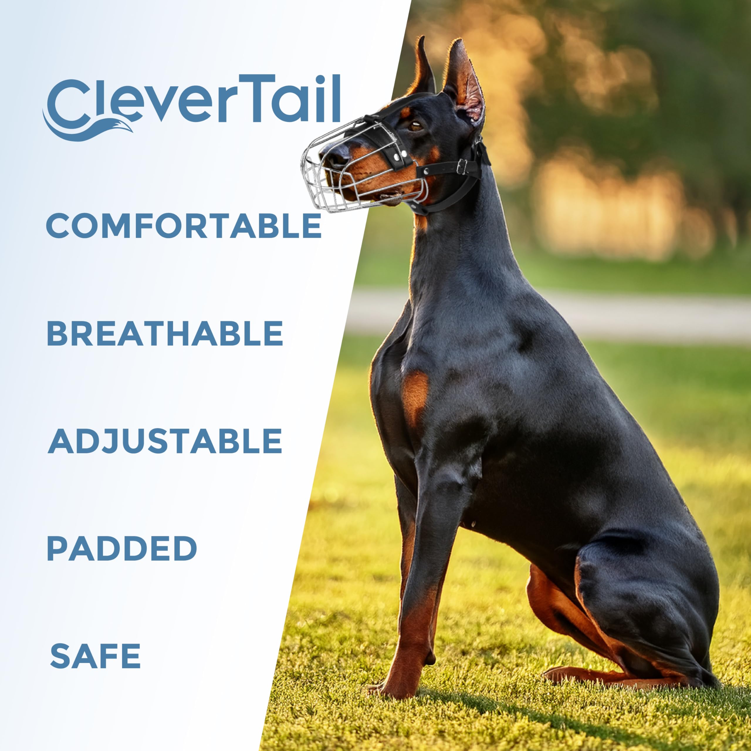 Bozal para perro Doberman L