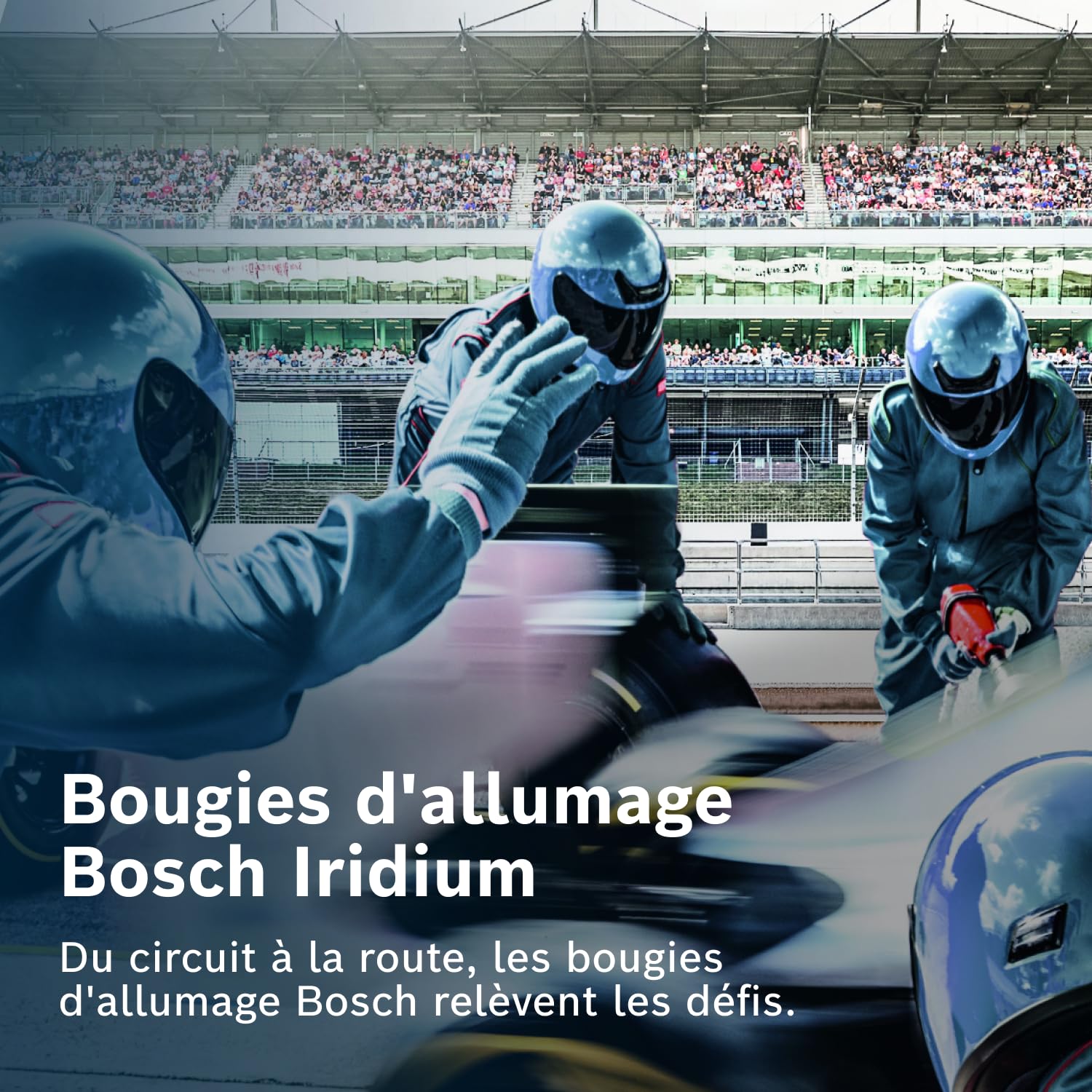 Bosch Bougies d'Allumage Iridium 0242129804 (N41), Jeu de 4