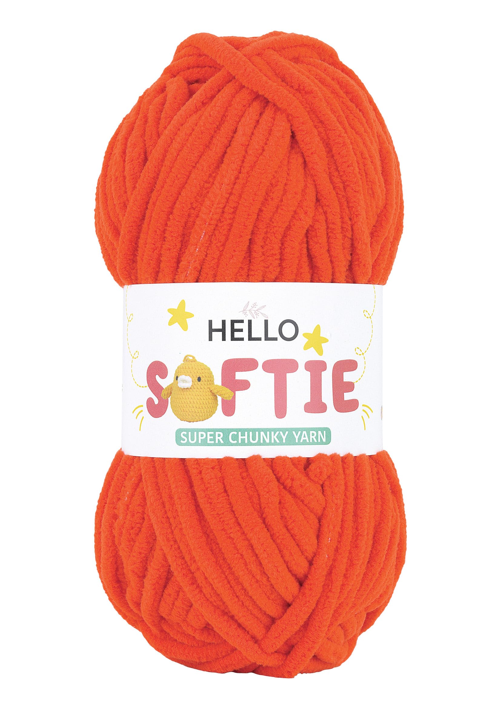 Hello Softie Blanket Yarn 100g - Spicy Orange