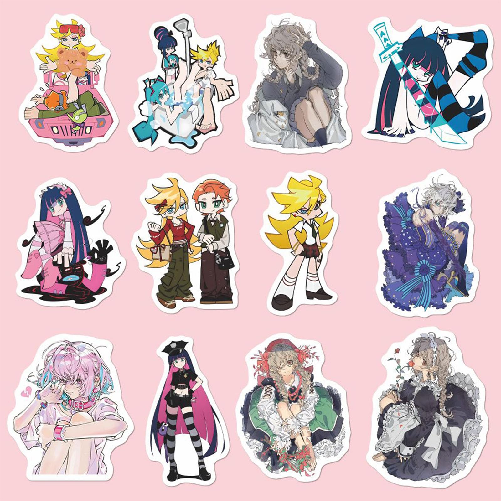 パンティ&ストッキングwithガーターベルト 缶バッジキーホルダーステッカー パンティ&ストッキングwithガーターベルト 缶バッジキーホルダーステッカー