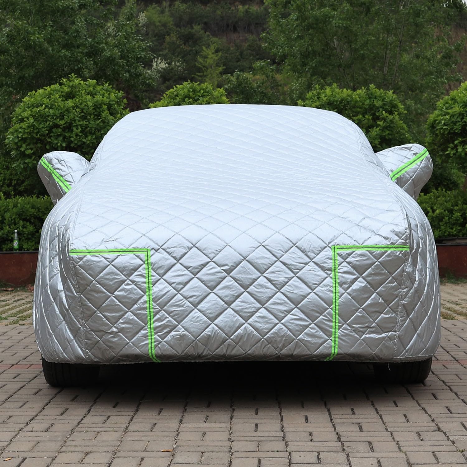 Bâche de Voiture Anti-grêle pour Audi Q3, Imperméable, Résistant aux UV, Housse de Protection Voiture Exterieur pour Toutes Les Saisons