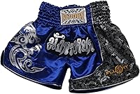 Vista 102 de Fluory - Pantalones cortos de lucha para muay thai, shorts de MMA, ropa de entrenamiento para lucha en jaula, grappling, artes marciales, kickboxing