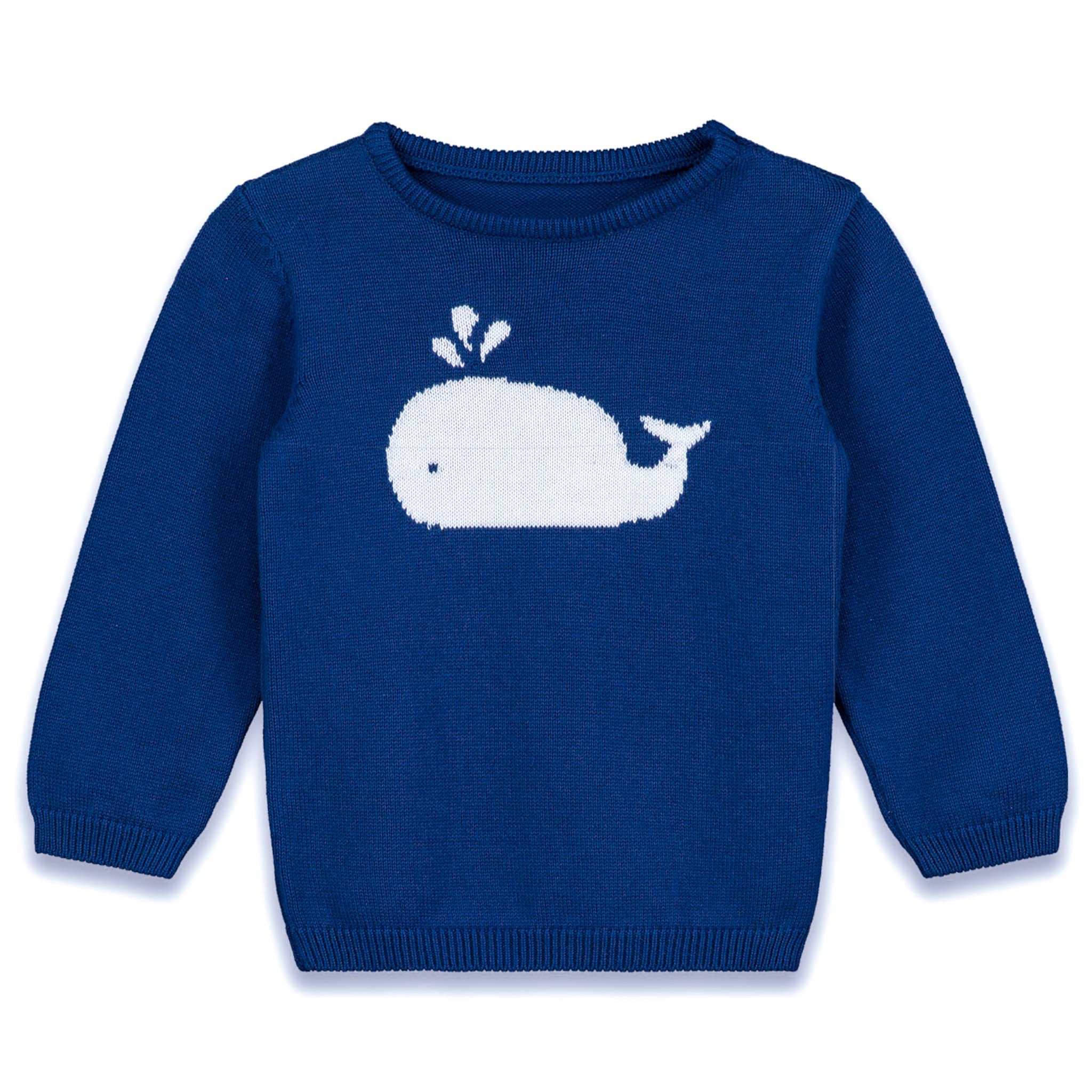Jersey con diseño de conejo, jersey de punto, 15% lana, punto de algodón, regalo de nacimiento